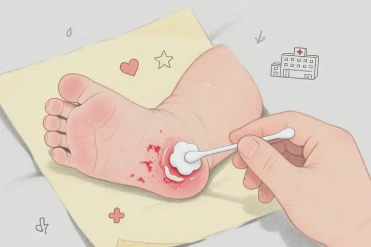 幼兒腳上有濕疹能夠徹底治愈嗎(圖1)