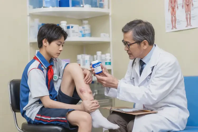 中學生小腿上長濕疹能夠徹底治愈嗎(圖4)