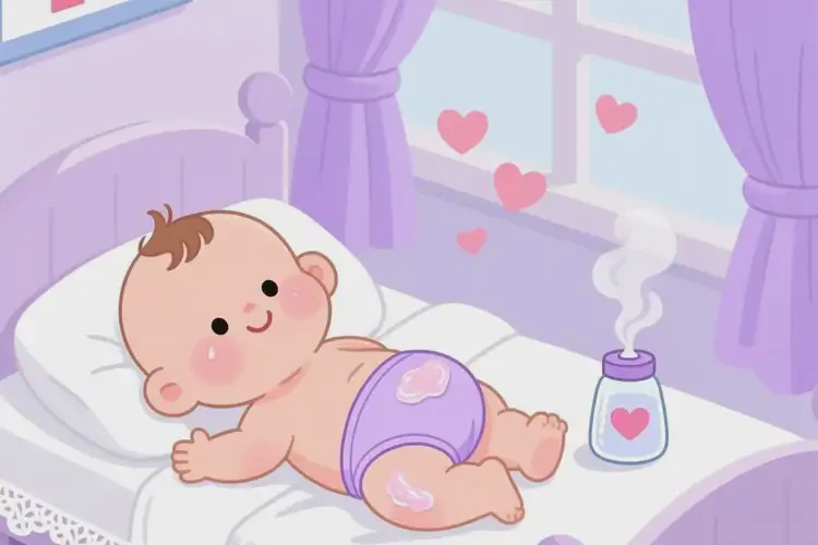 兒童屁股經常長濕疹不管它會自己好嗎(圖1)