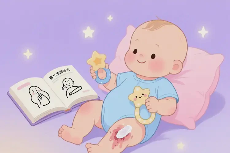 寶寶大腿上偶爾長(zhǎng)濕疹不管它會(huì)自己痊愈嗎(圖2)