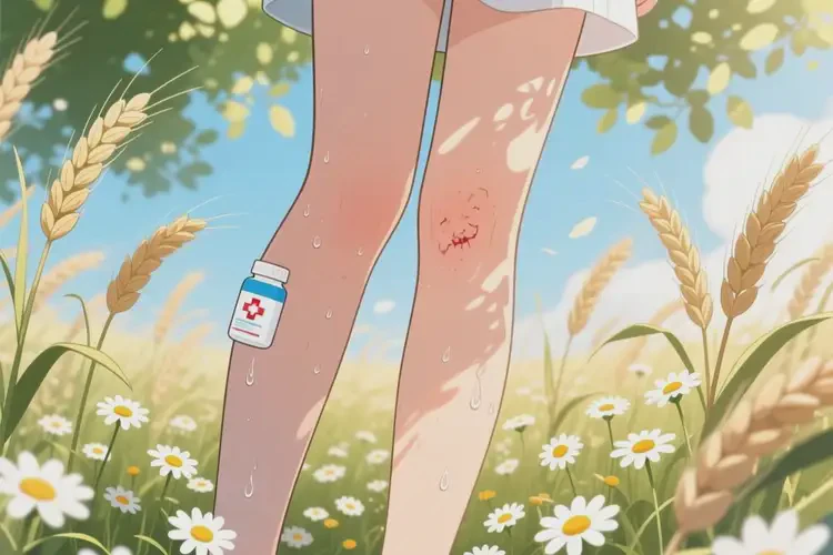 女生大腿上容易起湿疹可不可以彻底自愈(图1)