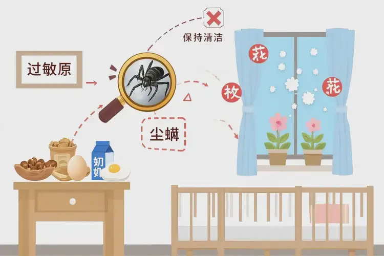 宝宝四肢出现湿疹不管它会自己痊愈吗(图1)