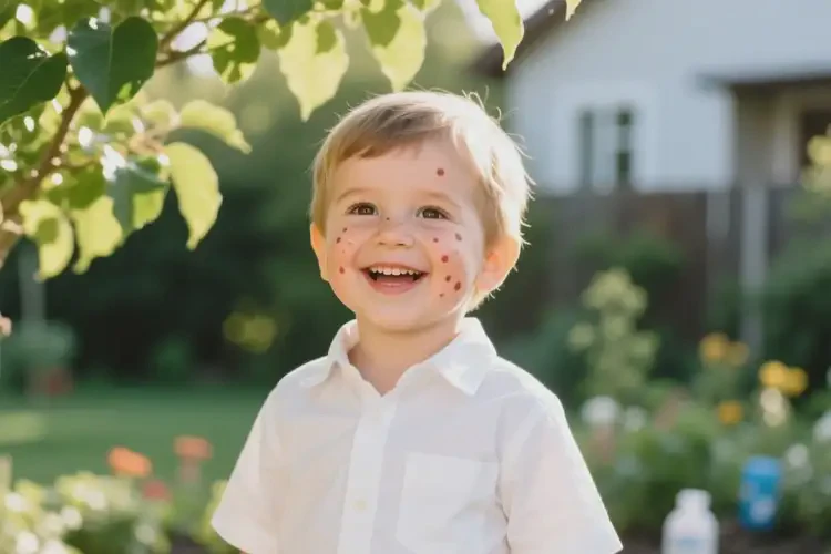 少兒臉上偶爾起濕疹能靠自己自愈嗎(圖3)