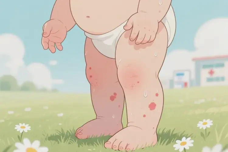 嬰兒四肢長濕疹能徹底自愈嗎(圖4)