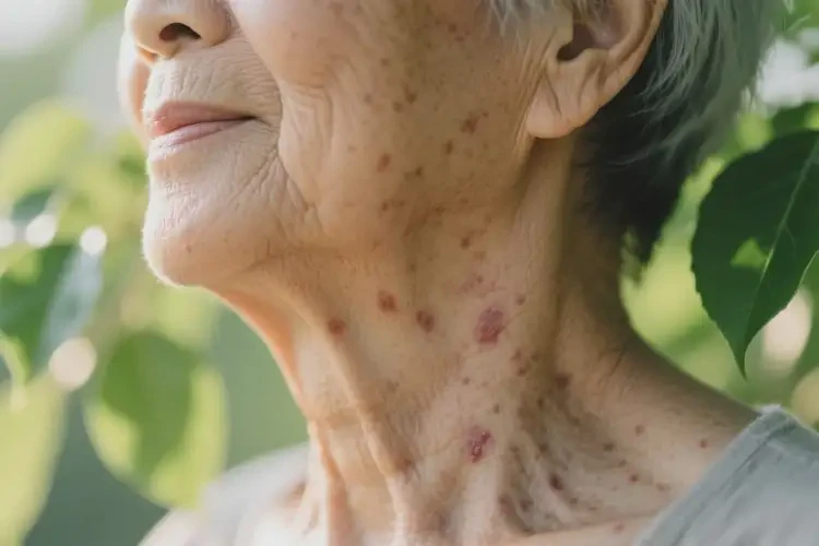 老人脖子偶爾起濕疹可以徹底自愈嗎(圖4)