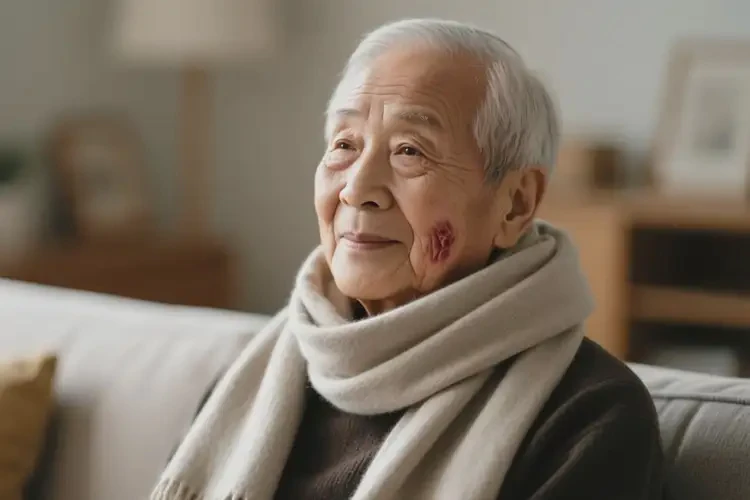 老年人脖子經(jīng)常長濕疹不管它會自己好嗎(圖1)