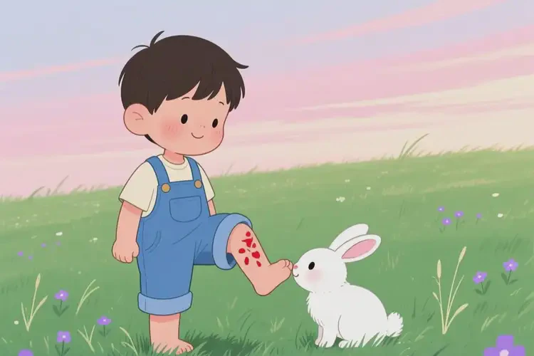 兒童小腿起濕疹不管它會自己自愈嗎(圖2)