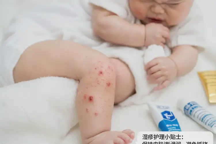 寶寶小腿經(jīng)常長濕疹可不可以徹底自愈(圖4)