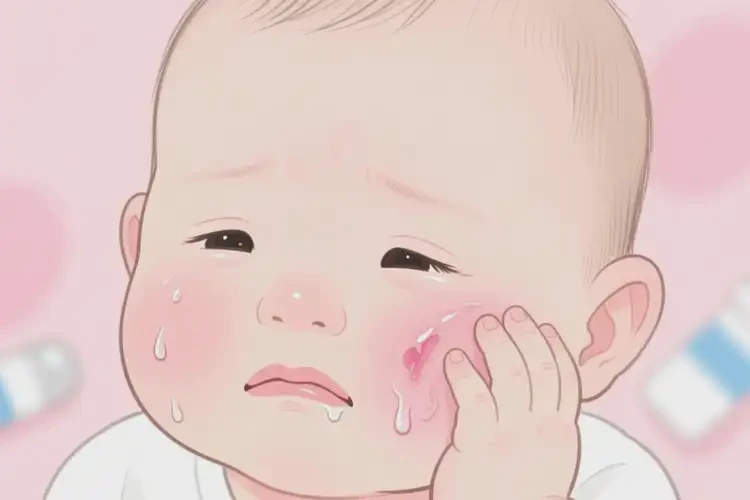 幼兒面部經(jīng)常長(zhǎng)濕疹不管它會(huì)自己好嗎(圖1)