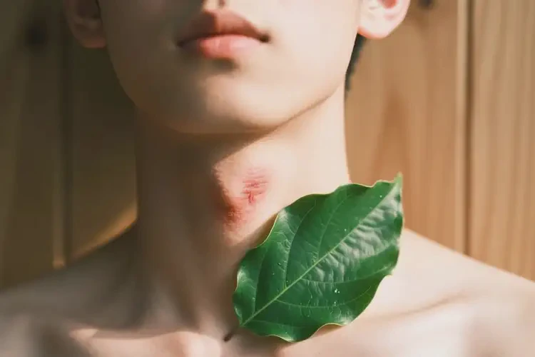 青少年脖子出濕疹能徹底自愈嗎(圖2)