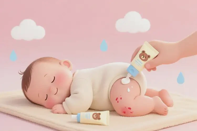 寶寶大腿上偶爾長(zhǎng)濕疹不管它會(huì)自己痊愈嗎(圖4)