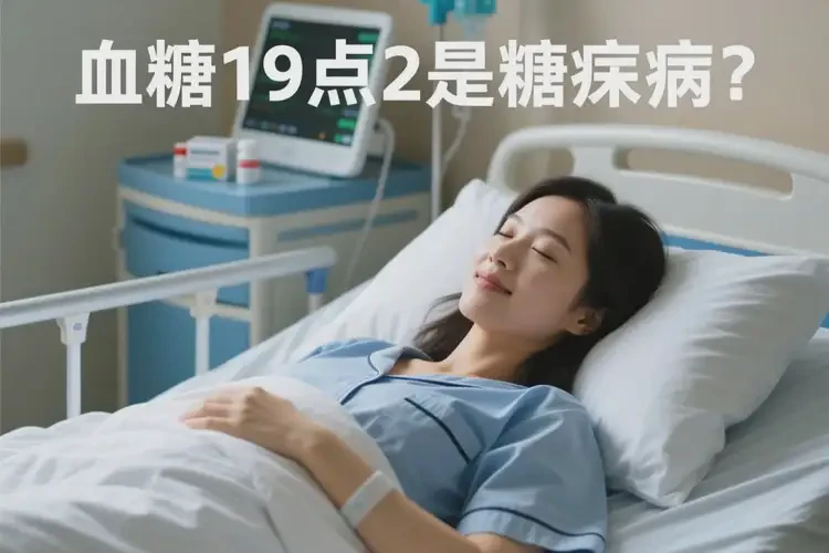 女性睡前血糖19點2是糖尿病嗎(圖1)