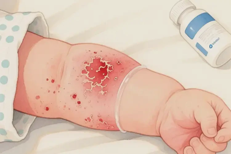 婴幼儿手臂出现湿疹能靠自己自愈吗(图3)