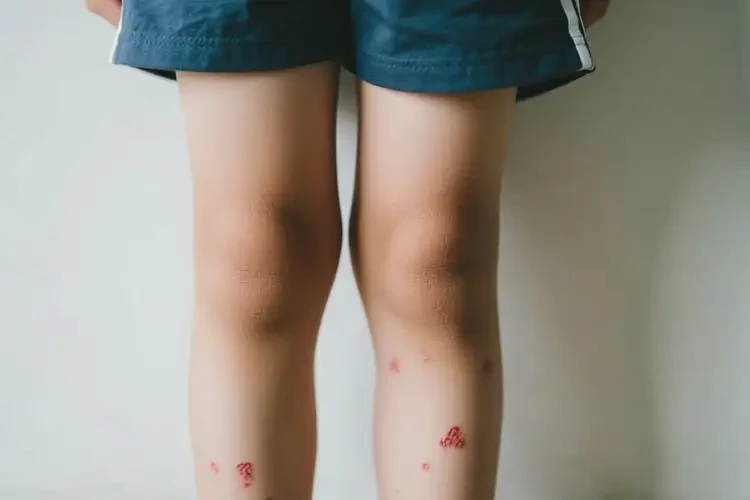 小學(xué)生小腿上偶爾長濕疹可不可以徹底自愈(圖3)