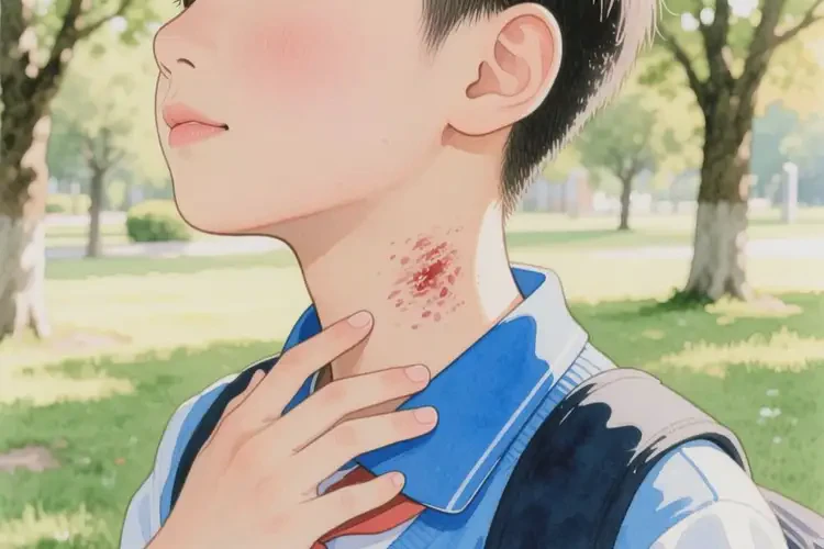 中學(xué)生脖子出現(xiàn)濕疹能徹底自愈嗎(圖3)