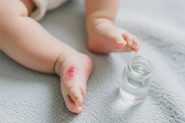 嬰兒小腿容易長濕疹能夠徹底治愈嗎(圖3)