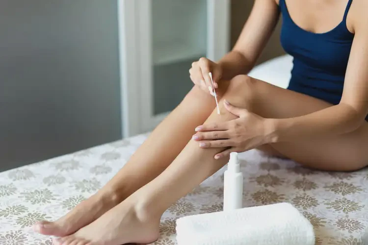 女性全身出濕疹可不可以徹底自愈(圖1)