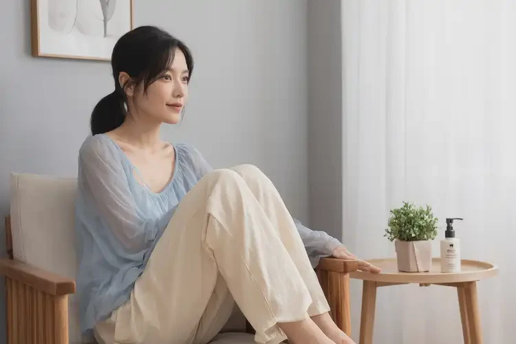 女人小腿容易長濕疹不管它會自己好嗎(圖1)