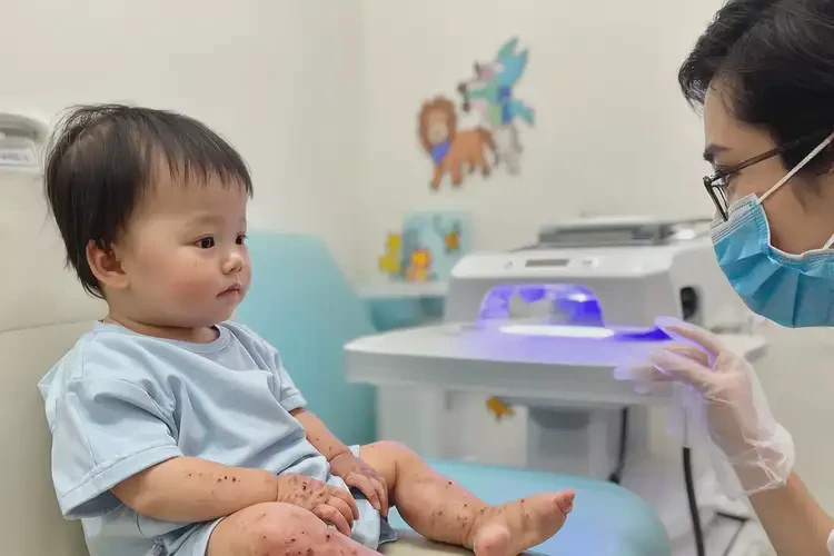 幼兒全身出現(xiàn)濕疹能靠自己自愈嗎(圖1)