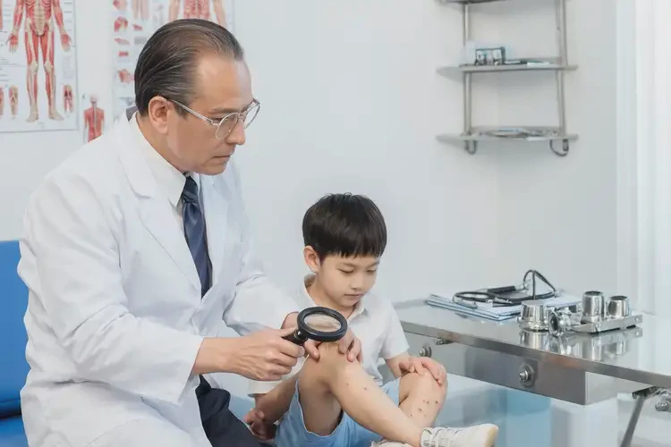 小儿大腿上偶尔起湿疹不管它会自己好吗(图3)