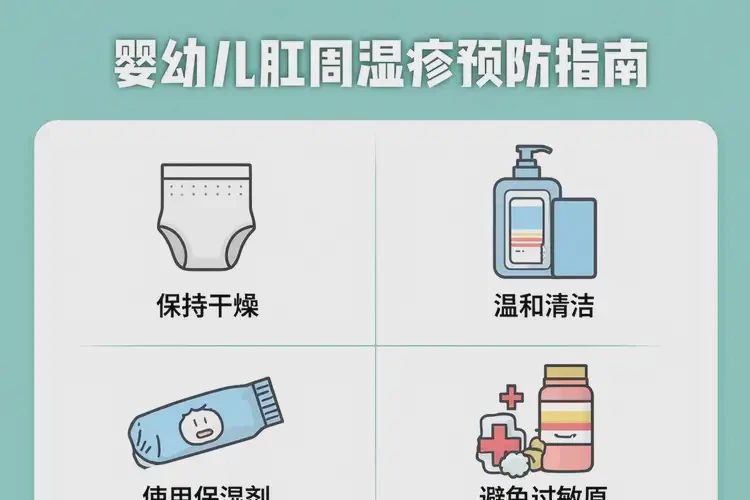 嬰幼兒肛周容易長濕疹可以徹底自愈嗎(圖1)