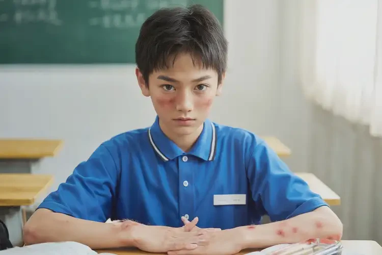 中学生屁股上有湿疹可以彻底自愈吗(图1)