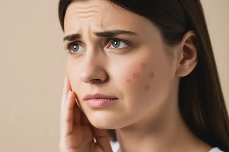 產(chǎn)婦面部經(jīng)常起濕疹不管它會自己自愈嗎(圖4)