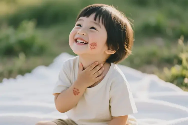 小孩脖子上长湿疹能靠自己自愈吗(图3)