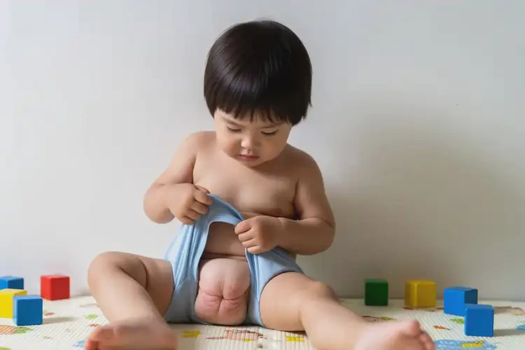 孩子屁股上起濕疹不管它會(huì)自己好嗎(圖2)