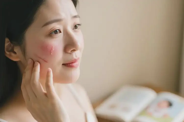 孕婦臉上經(jīng)常長濕疹能夠徹底治愈嗎(圖3)