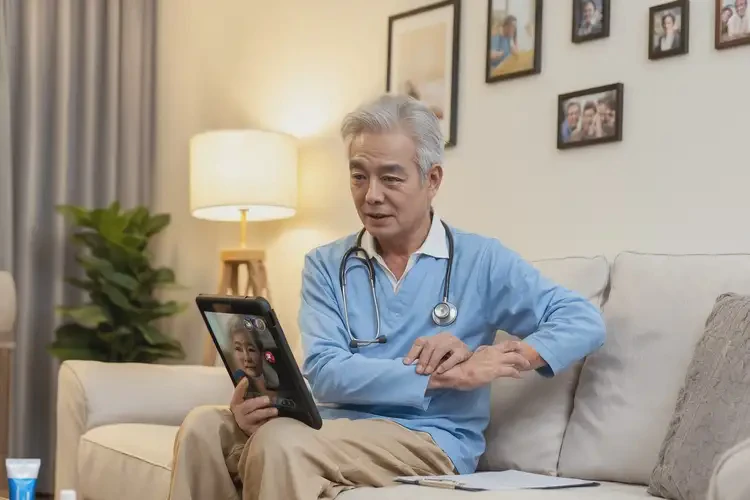 老年人大腿容易長(zhǎng)濕疹可以徹底自愈嗎(圖1)