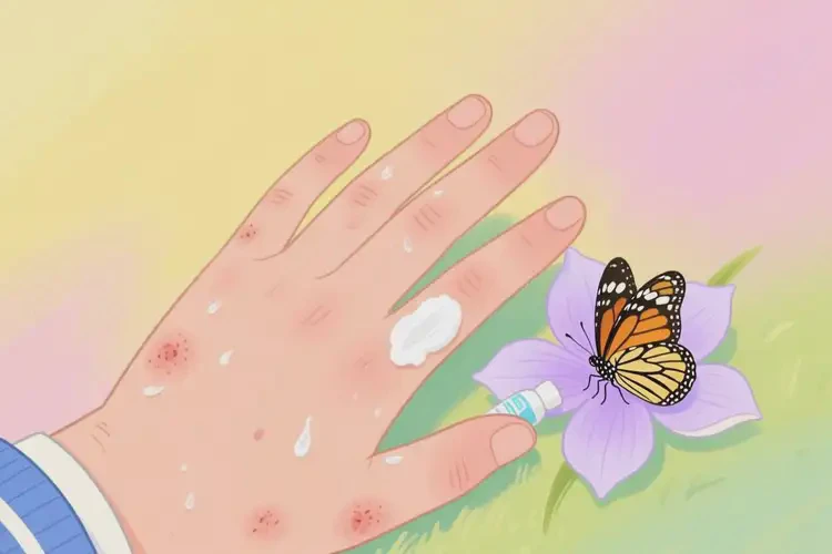 中學(xué)生手上偶爾長濕疹能夠徹底治愈嗎(圖2)