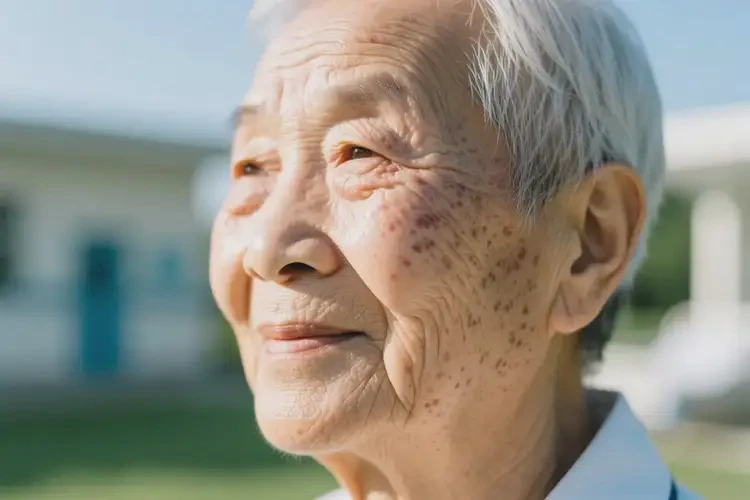 老人面部經(jīng)常長(zhǎng)濕疹不管它會(huì)自己自愈嗎(圖1)