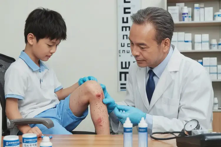 小學(xué)生大腿上容易長濕疹可不可以徹底自愈(圖3)