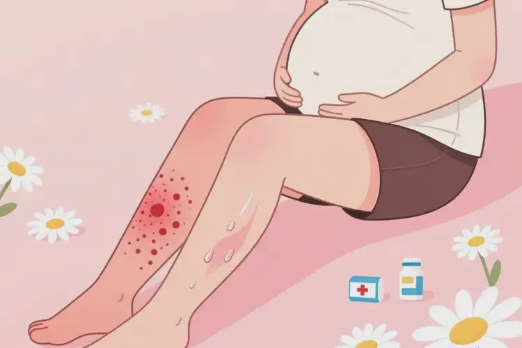 孕婦小腿上起濕疹可以徹底自愈嗎(圖2)