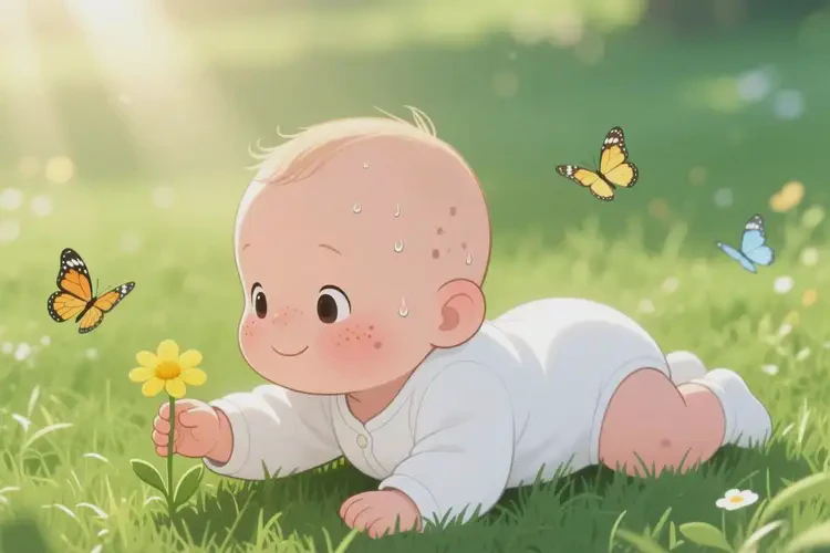 孩子身上起濕疹不管它會自己痊愈嗎(圖2)