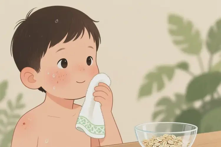 少兒面部出現(xiàn)濕疹不管它會(huì)自己好嗎(圖3)