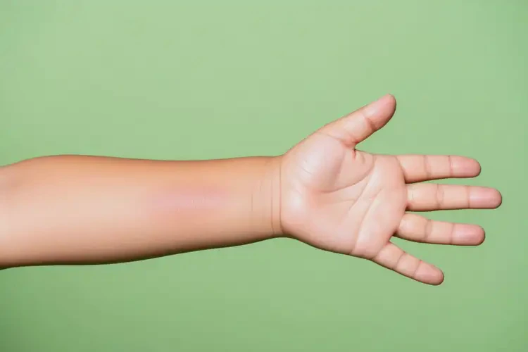 少兒手臂起濕疹能徹底自愈嗎(圖2)