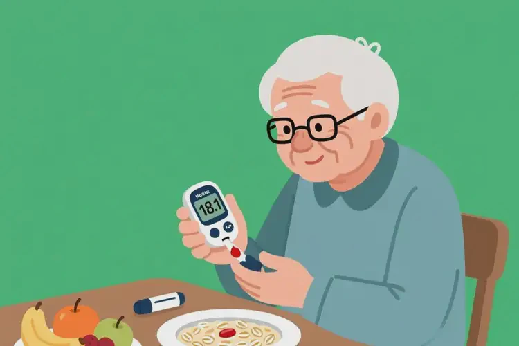 老年人早餐血糖18(圖1)