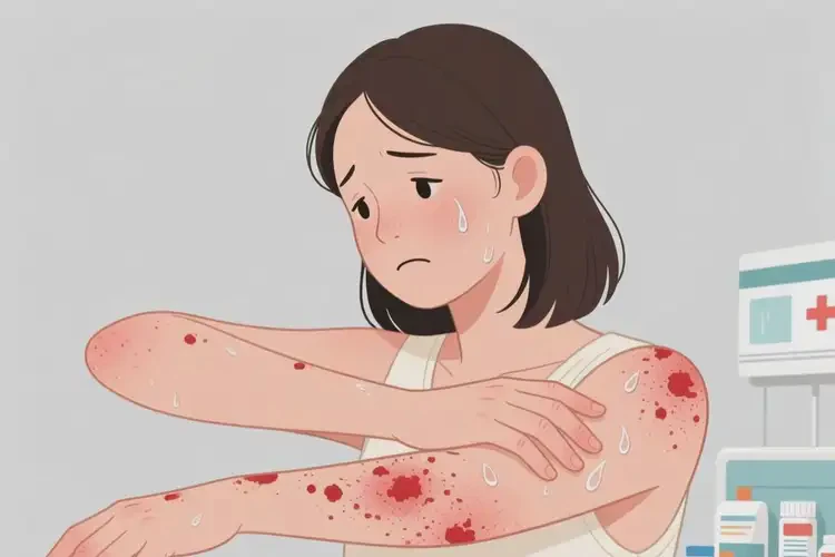 女人四肢長濕疹能徹底自愈嗎(圖4)