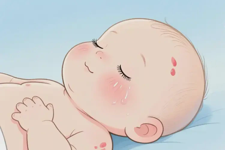 幼兒面部經(jīng)常長(zhǎng)濕疹不管它會(huì)自己好嗎(圖2)