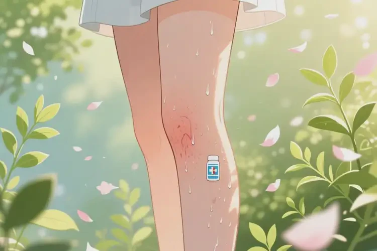 女生大腿上容易起湿疹可不可以彻底自愈(图4)