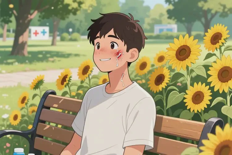 男生脸上容易长湿疹可不可以彻底自愈(图1)