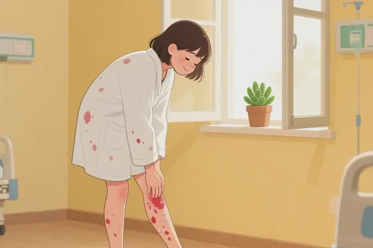 女生全身经常长湿疹不管它会自己自愈吗(图4)