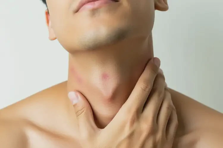 男生脖子起濕疹能靠自己自愈嗎(圖4)