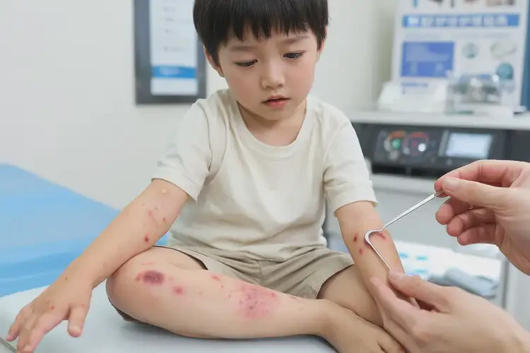 小孩四肢經(jīng)常起濕疹能徹底自愈嗎(圖4)