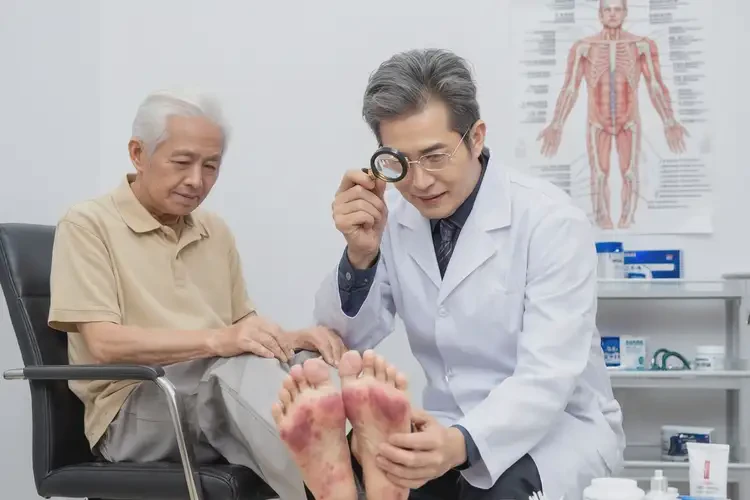 高齡老人腳上出現(xiàn)濕疹不管它會自己自愈嗎(圖3)