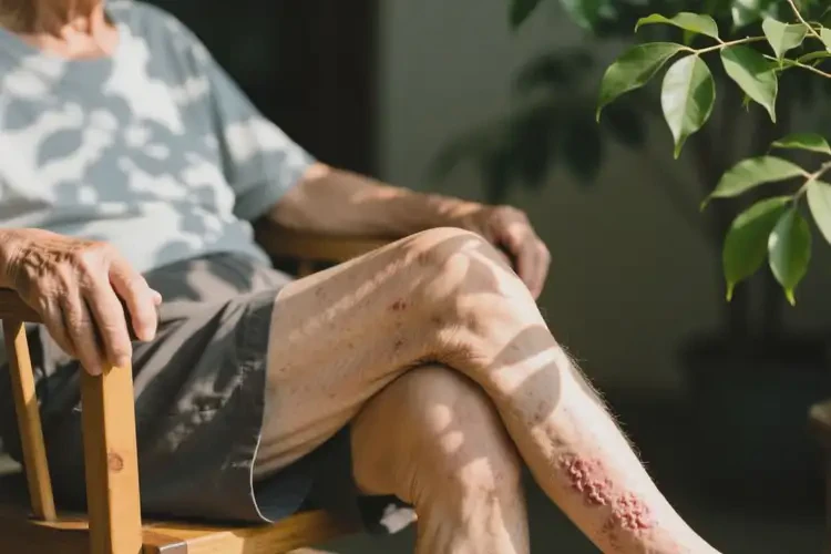 老人大腿上偶爾起濕疹可不可以徹底自愈(圖3)