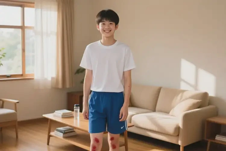 中學(xué)生小腿上偶爾長(zhǎng)濕疹不管它會(huì)自己痊愈嗎(圖1)