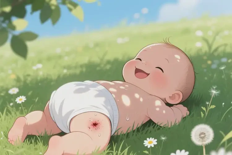 寶寶屁股上偶爾長(zhǎng)濕疹能徹底自愈嗎(圖2)